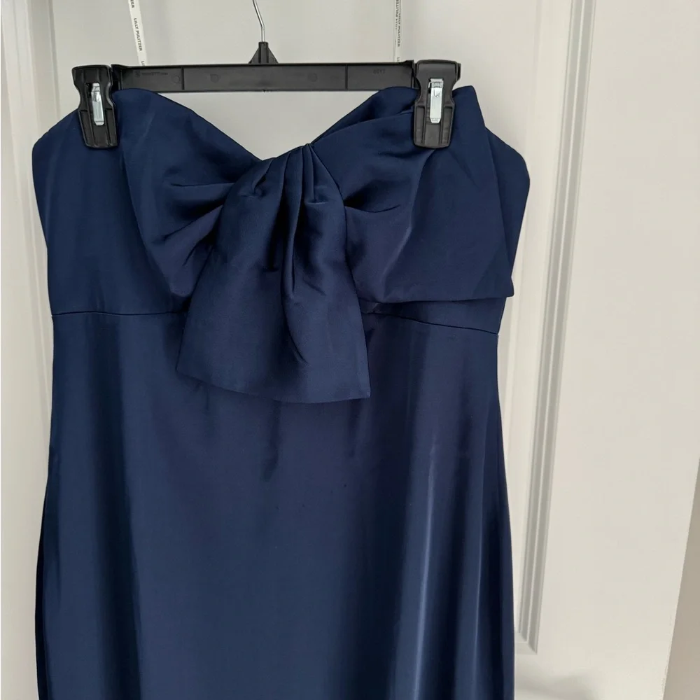 NWT Lilly Pulitzer Carlynn Satin Strapless Maxi Dress - Picture 5 of 11